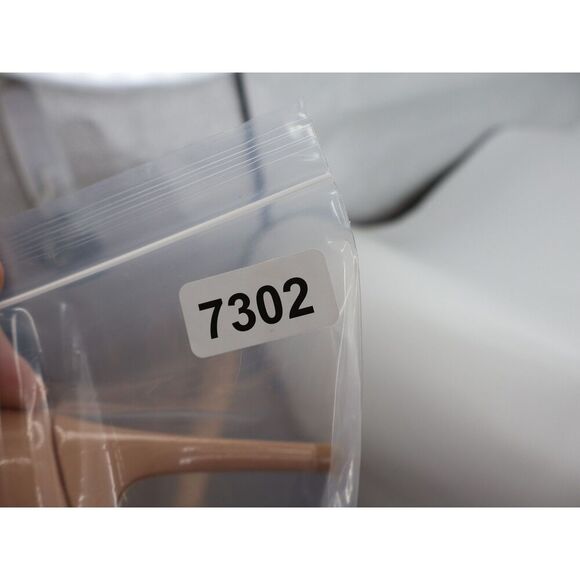 Stuart Weitzman Nudist Sandals Womens 11 B Brown Beige Patent Leather Stiletto - Picture 12 of 12